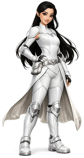 A ninja-princess character from the assessment